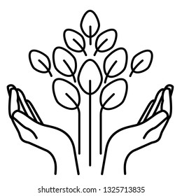 Charity and donation icon