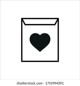 Charity donation vector icon set