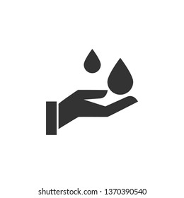 Charity, drop icon. Element charity icon. Premium quality graphic design icon. Signs and symbols collection icon for websites, web design, mobile app on white background