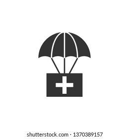Charity, first aid icon. Element charity icon. Premium quality graphic design icon. Signs and symbols collection icon for websites, web design, mobile app on white background