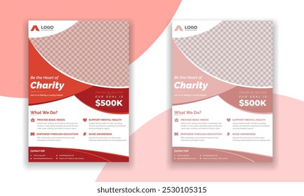 Charity, fundraising, donation, helping, people, homeless, child, volunteers, help, food, a4, flyer, squire, brochure, portrait, landscape, social media, goal, event management design, template.