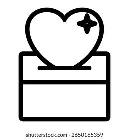 Charity Icon Element For Design