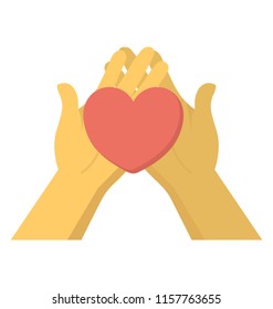 
Charity icon to explicit the concept of donation and help
