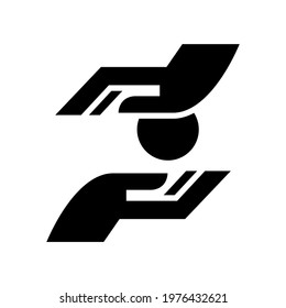charity icon or logo isolated sign symbol vector illustration - high quality black style vector icons
