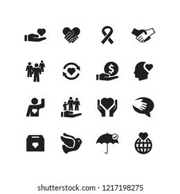 CHARITY ICON SET