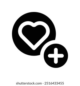 ícone de caridade. ícone de glifos vetoriais para o seu site, celular, apresentação e design de logotipo.