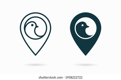 Charity icon. Vector illustration for graphic and web design.