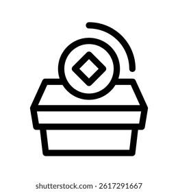 Charity Icon Vector Symbol Design Illustration