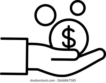 Charity Icons Vector Set | Donación, Ayuda, Asistencia y Colección de símbolos sin fines de lucro