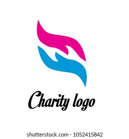 charity logo design for non profit company, philosophy of this logo is handle, help with heart