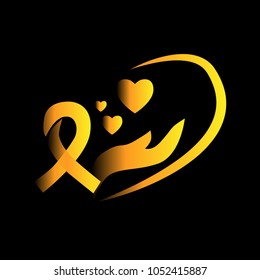 charity logo design for non profit company, philosophy of this logo is handle, help with heart
