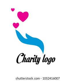 charity logo design for non profit company, philosophy of this logo is handle, help with heart