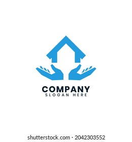 Charity logo design template vector