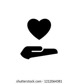 Charity modern icon