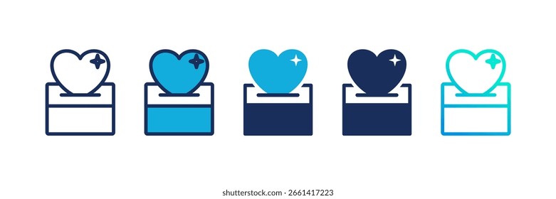 Charity Multi Style Icon Set