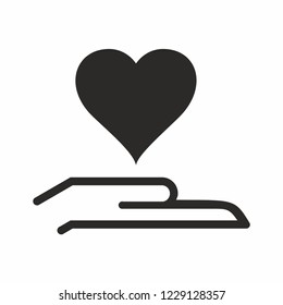 Charity vector icon