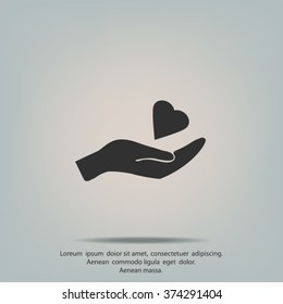 charity web icon