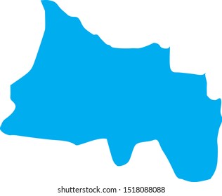 charles city county map in state of Virginia