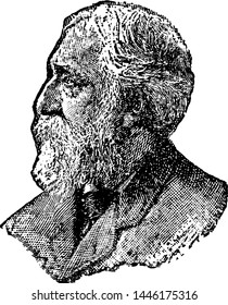 Charles Warner, vintage engraved illustration