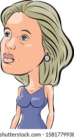 Charlize Theron Comic Caricature Portrait