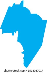 charlotte county map in state of Virginia