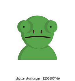 charmeleon icon vector. animals flat icon