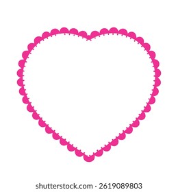 A charming assortment of love hearts in different styles.
