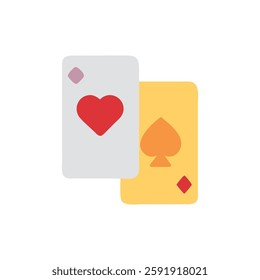 Charming card game icon designed for game lovers.