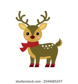 Charming Christmas Reindeer Design for Festive Decor