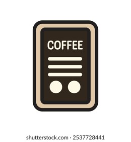 Charming Coffee Sign Clip Art for Coffee Lovers