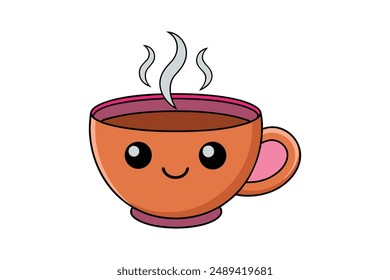 Charming coffee vector illustration with cartoon, clipart, and line art designs
