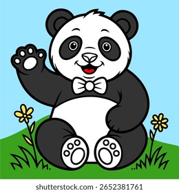 Animais de desenhos animados encantadores e coloridos, cheios de personalidade, ótimos para adesivos, jogos, materiais de sala de aula ou projetos de design alegres.
