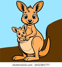Animais de desenhos animados encantadores e coloridos, cheios de personalidade, ótimos para adesivos, jogos, materiais de sala de aula ou projetos de design alegres.
