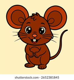 Animais de desenhos animados encantadores e coloridos, cheios de personalidade, ótimos para adesivos, jogos, materiais de sala de aula ou projetos de design alegres.