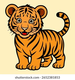 Animais de desenhos animados encantadores e coloridos, cheios de personalidade, ótimos para adesivos, jogos, materiais de sala de aula ou projetos de design alegres.
