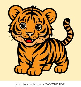 Animais de desenhos animados encantadores e coloridos, cheios de personalidade, ótimos para adesivos, jogos, materiais de sala de aula ou projetos de design alegres.