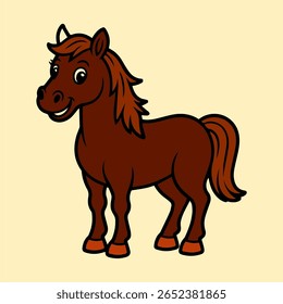 Animais de desenhos animados encantadores e coloridos, cheios de personalidade, ótimos para adesivos, jogos, materiais de sala de aula ou projetos de design alegres.