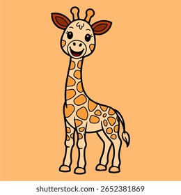 Animais de desenhos animados encantadores e coloridos, cheios de personalidade, ótimos para adesivos, jogos, materiais de sala de aula ou projetos de design alegres.