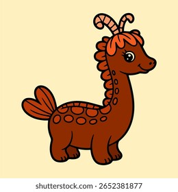 Animais de desenhos animados encantadores e coloridos, cheios de personalidade, ótimos para adesivos, jogos, materiais de sala de aula ou projetos de design alegres.