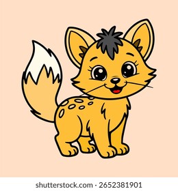 Animais de desenhos animados encantadores e coloridos, cheios de personalidade, ótimos para adesivos, jogos, materiais de sala de aula ou projetos de design alegres.