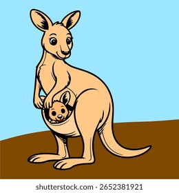 Animais de desenhos animados encantadores e coloridos, cheios de personalidade, ótimos para adesivos, jogos, materiais de sala de aula ou projetos de design alegres.