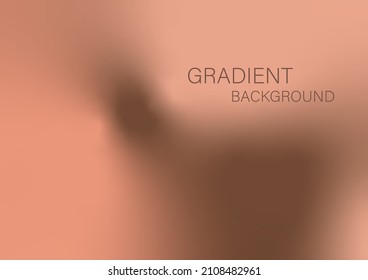 Charming Coral Gradient Color Background Vector, Embossed, And Dent Patterns,Design for cards, brochures, banners.