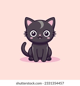 Charming Cuddles Cute Cat Icon