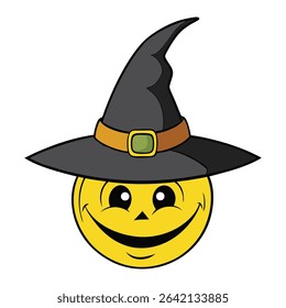 A charming cute witch smiles warmly, holding bright orange pumpkins close, surrounded by autumn leaves and magic sparkles—perfect for cozy fall vibes and Halloween fun!
