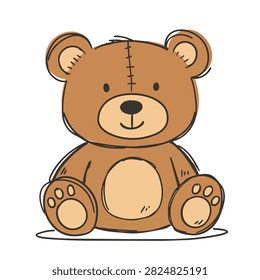 A charming doodle brown