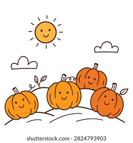 A charming doodle style