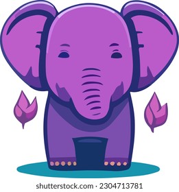 Charming elephant cartoon pattern vector background captures the spirit of these majestic animals, adding a touch of whimsy and cuteness to your projects.