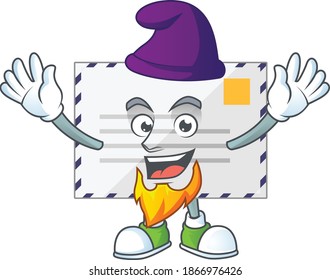 A charming fairytale of letter Elf cartoon drawing concept. Vector illustration