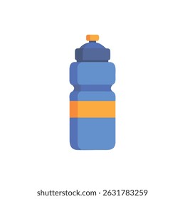 Uma representação gráfica encantadora de uma garrafa de bebida esportiva ideal para o marketing de bebidas orientadas para a saúde.
