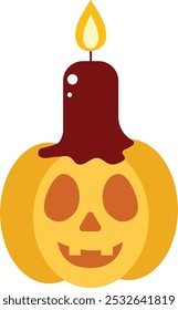 Encantadora abóbora de Halloween e Jack o Lantern - Perfeito para celebrações assustadoras